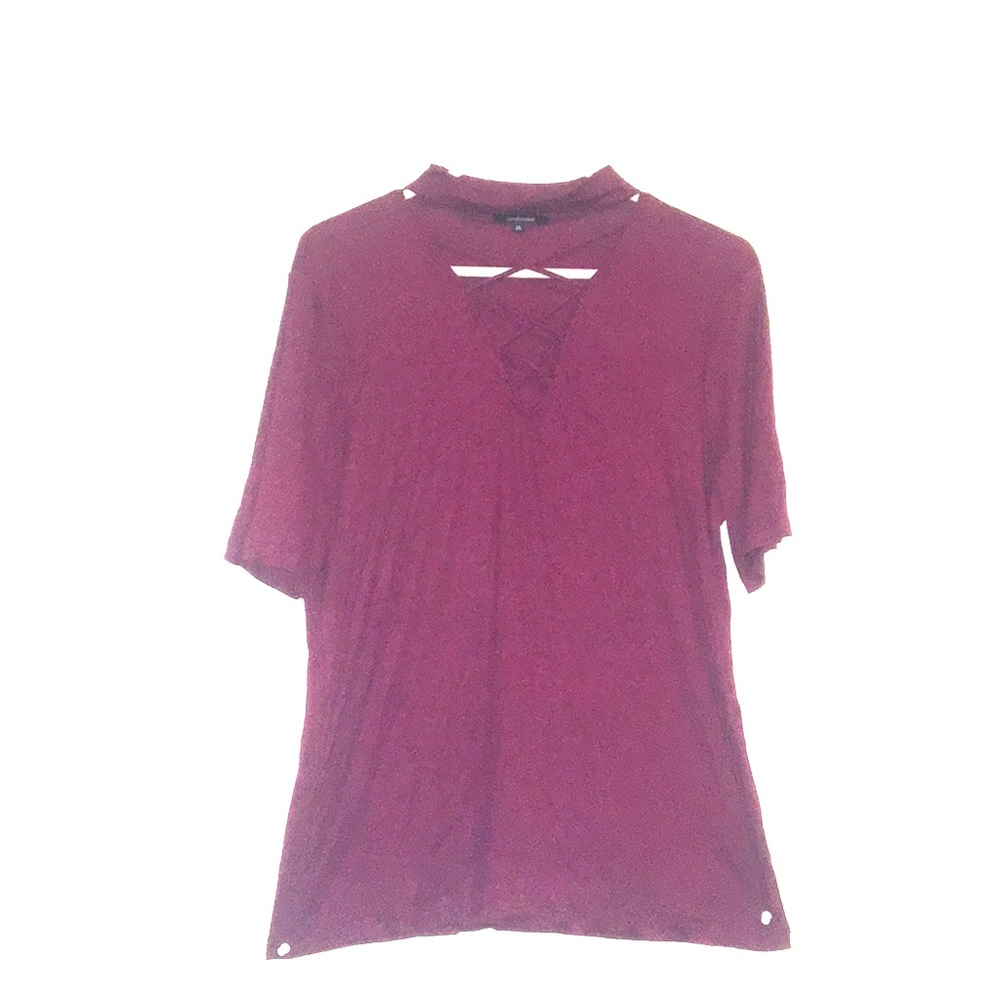 Burgundy Top